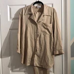 Vintage Silk Pajama Set